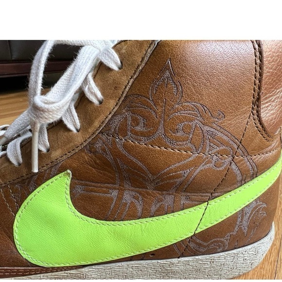Nike Blazer Premium Umber Volt Major Taylor Men Size 13 312457-371 main image 10